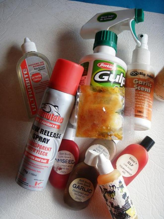 I am quite partial to a bit of sent on my baits and lures © Gary Brown